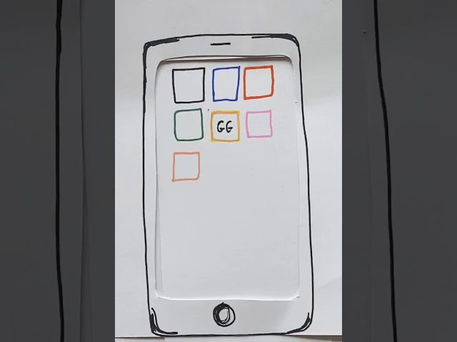 Example of an interaction with paper prototype