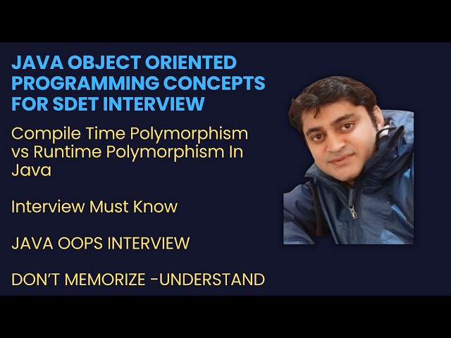 Compile Time Polymorphism vs Runtime Polymorphism In Java