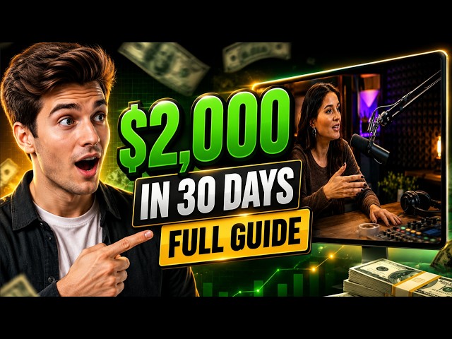 How to Make AI Podcast Videos That Can Earn $2,000+/Month (Full Guide)