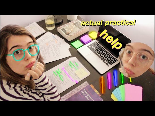 how to make first-class lecture notes + cut down reading time