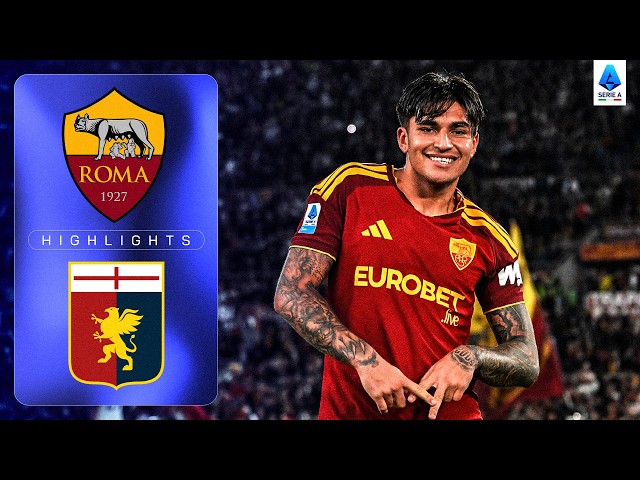 Sin Malen, pero sin problemas | ROMA-GENOA | RESUMEN | Serie A 2026/27