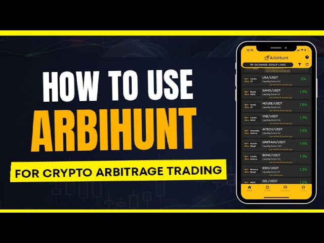 How To Use Arbihunt For Crypto Arbitrage Trading (Step By Step Guide)