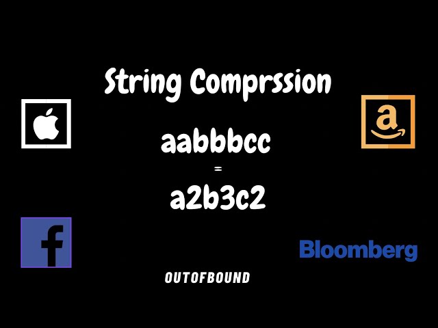 LintCode 213 String Compression | Cracking the coding interview
