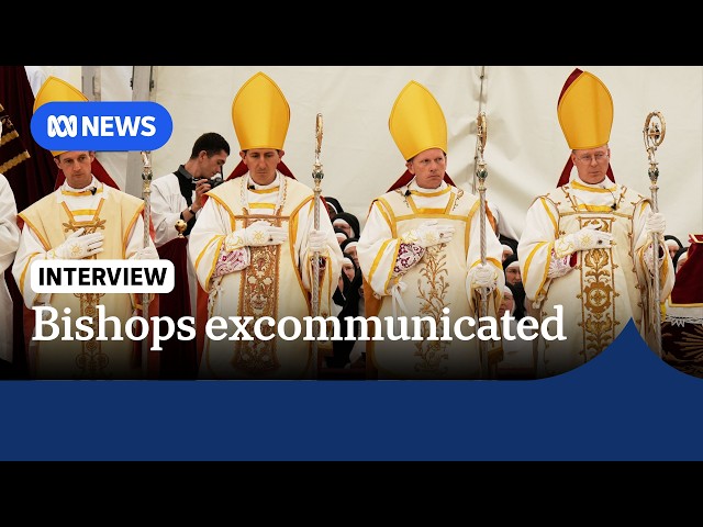 "Sin of extreme gravity" - Vatican excommunicates rebel Catholic bishops | The World | ABC NEWS