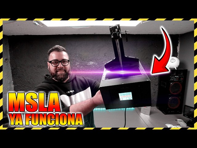Finally! My DIY MSLA 3D printer works - Amazing result