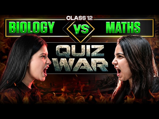 Class 12 Maths vs Biology 🔥 Ultimate Class 12 Quiz Battle  #class12 #infinitylearn