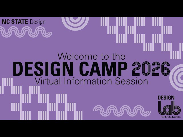 Design Camp 2026 // Information Session from December 12, 2025