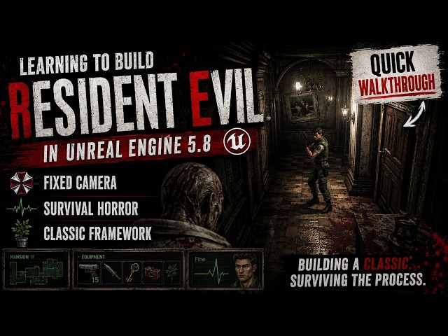 👉 Can I Build a Classic Survival Horror Game in UE5.8?