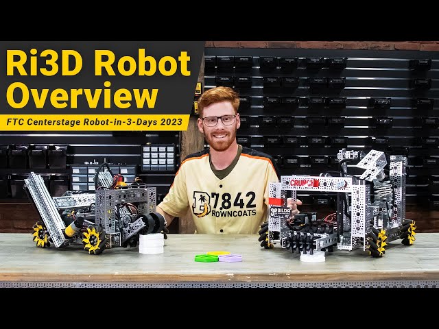 goBILDA® Robot-in-3-Days FTC CENTERSTAGE Bot Breakdown