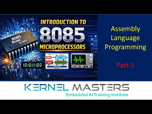 Assembly Language Programming | Part 1 | 8085 Microprocessor introduction