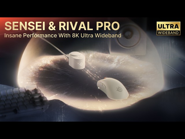 Sensei Pro & Rival Pro with 8K Ultra Wideband for Insane Performance