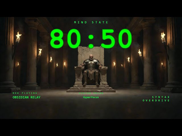The Odyssey – Chapter I | Techno Hacker Focus Music for Deep Work & Coding
