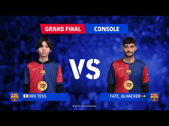 Console Grand Final: DRX Tess - FATE_AlHacker | eFootball™ Championship 2025 FC Barcelona Finals