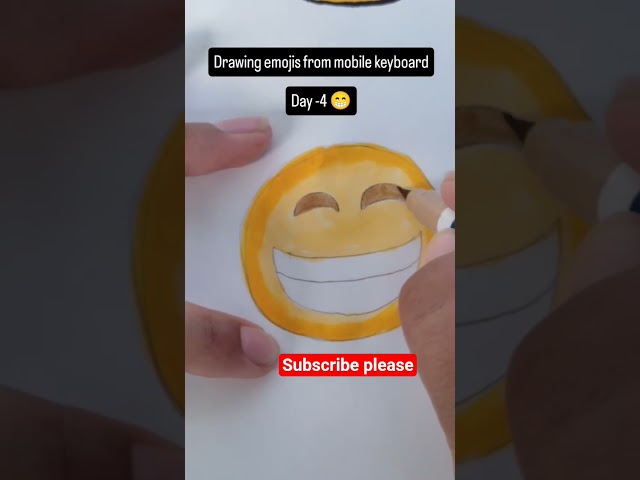 Day 4 emoji challenge #art #artshorts #emoji