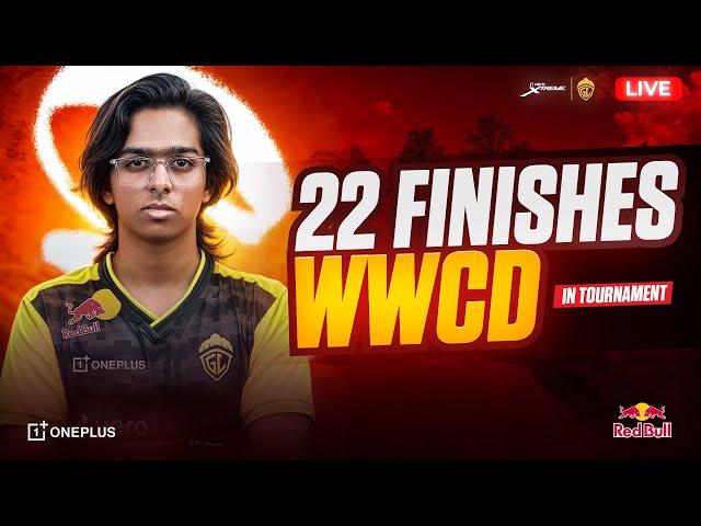 22 FINISHES WWCD SOLO 9 FINISHES | TEAM GODLIKE | BGMI | SPOWER GAMING