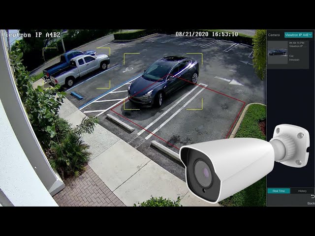 AI Security Camera Vehicle Detection