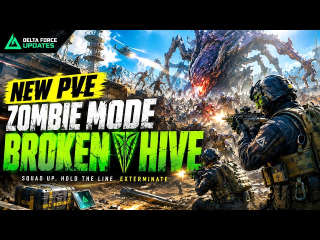 New Zombie Mode BROKEN HIVE- Delta Force @DeltaForceGame