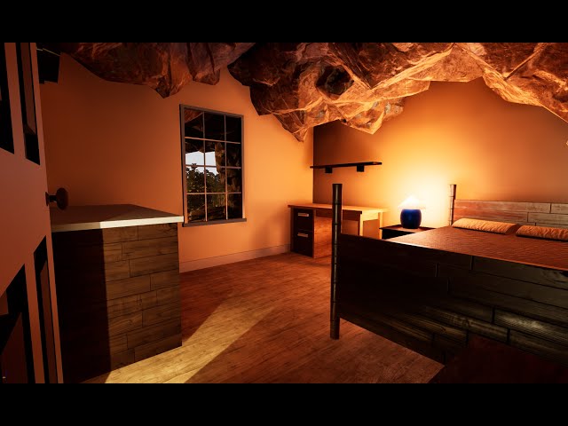 "UnReal_BedRoom" 2019 CJ Mengedoht (Unreal Engine, VR)