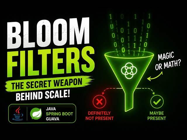 Bloom Filters Explained: The Secret Behind Google, Amazon & Netflix Performance | Java + Spring Boot
