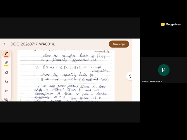 Functional analysis Revision Class| PG TRB Maths| SIA
