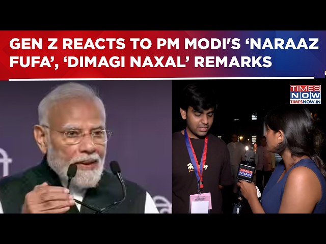 SRCC Students React To PM Modi’s Speech: Gen Z, “Naraaz Fufa”, “Dimagi Naxal” & More | WATCH