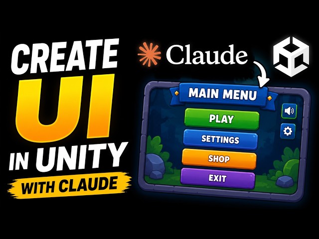 How to Create Game UI in Unity with Claude AI