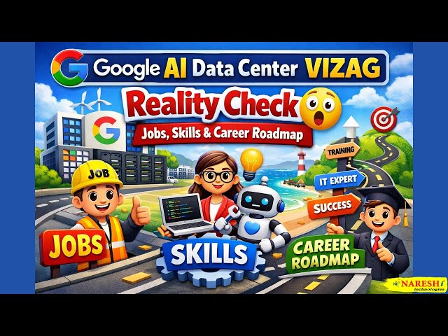 Google AI Data Center Vizag Reality Check 😮 Jobs, Skills & Career Roadmap | Google AI Jobs.