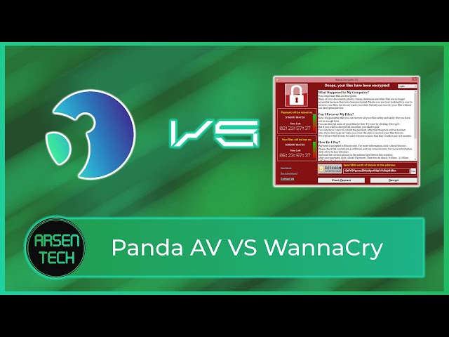 Panda Dome Antivirus VS WannaCry Ransomware | Antivirus Test
