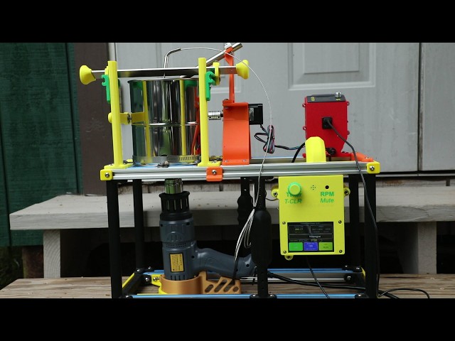 Planetary Bean Bouncer Coffee Roaster – Roast Test with New ESP32-S3 Controls