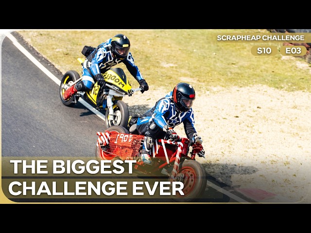 Building A Motorcycle Without Bike Parts | Scrapheap Challenge | Season 10 Episode 3