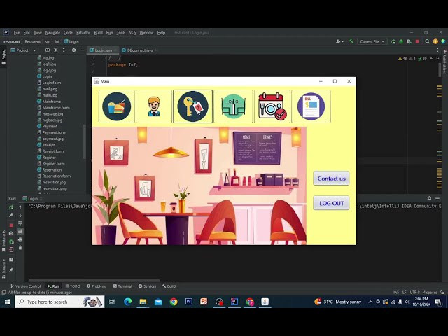 Restaurant Management System | Java Web Application | CrazyCoder LK