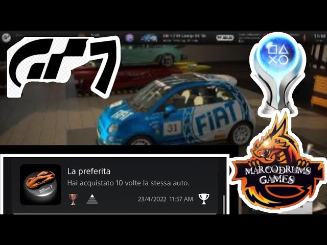 Trofeo - LA PREFERITA - Gran Turismo 7 by Marcodrums Games