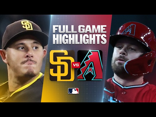 PADRES vs. D-BACKS: Official Full Game Highlights (August 5) | 2026 MLB Season