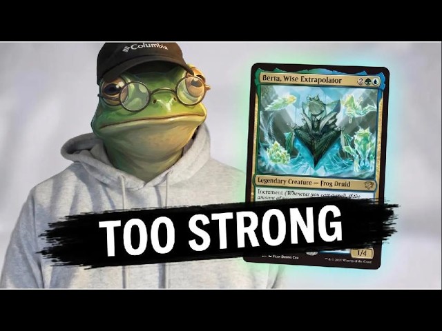 Berta Wise Extrapolator is the new BROKEN Simic Commander You HAVE to build | edh mtg Deck Tech