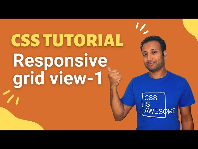 css full course bangla tutorial 46 : RWD | Responsive web design using grid view (part-1)