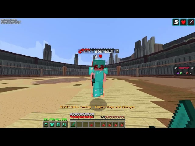 mcpvp.com alpha playtest (diapot damage change)