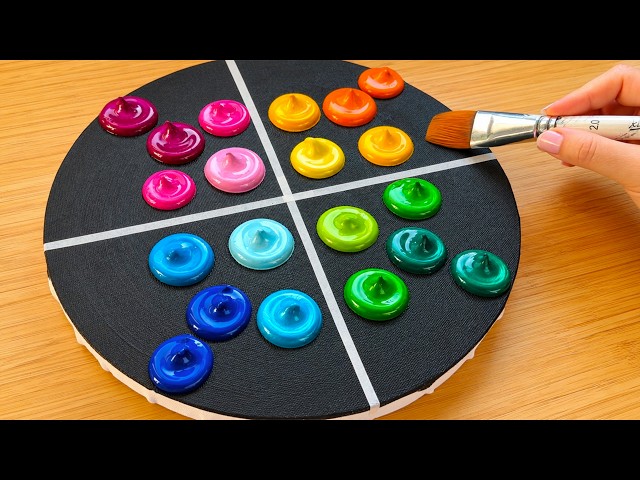 EASY Art - This Abstract Painting Will Blow Your Mind 🌈