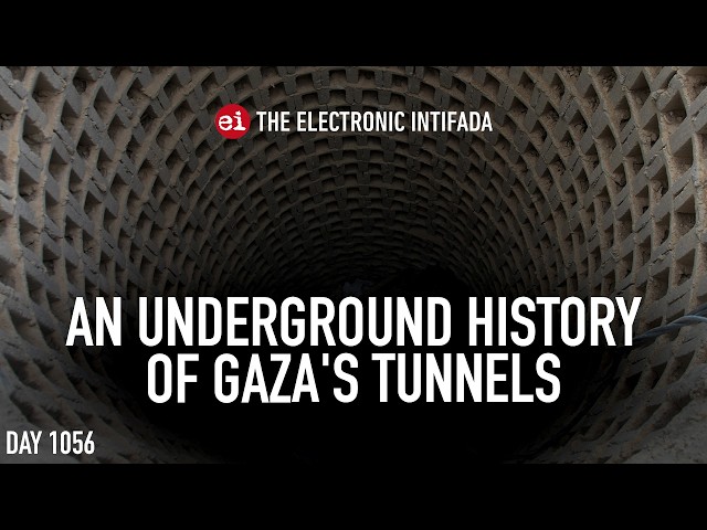 An underground history of Gaza's tunnels, with Eyal Weizman