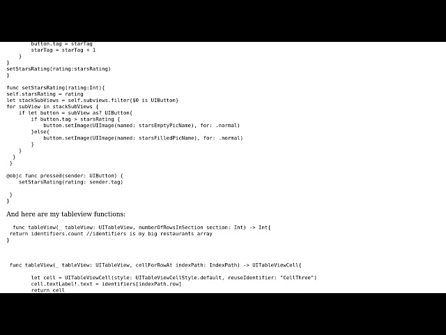 Swift how to add 5 star ratings for users to vote using Firebase