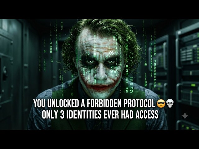 UNLOCKED A PROTOCOL RESTRICTED TO 3 IDENTITIES IN HISTORY 🕶️💀