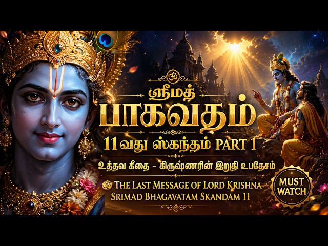 Srimad Bhagavatam | 11th Skandha | Part 2 | Krishna's Final Teachings | Uddhava Gita