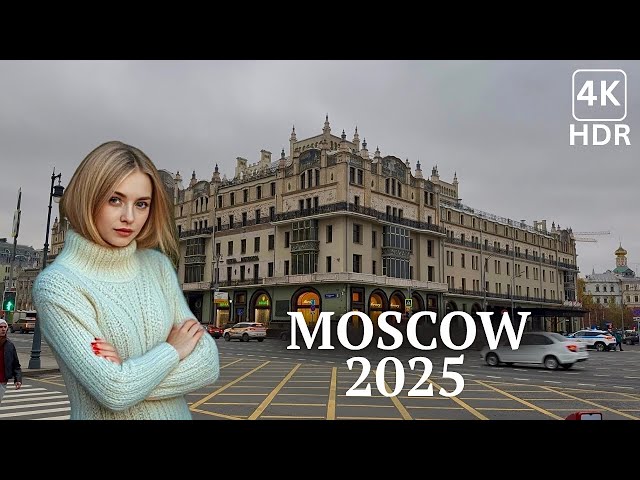 🔥Golden Hour Walk in Moscow 4K walking tour 