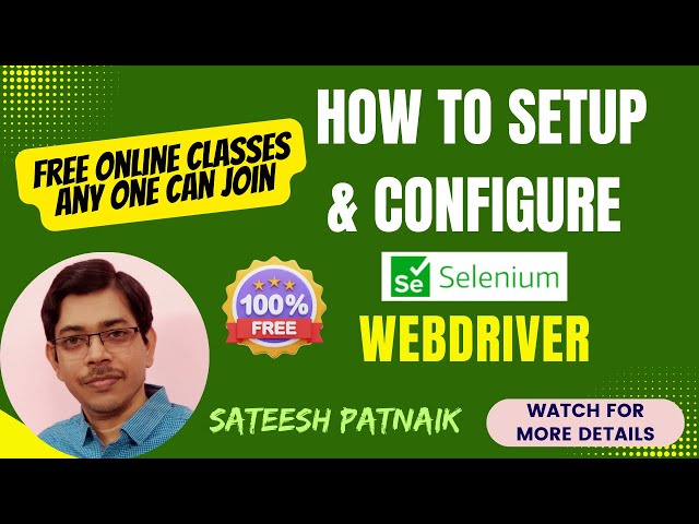 How to Download & Install Selenium WebDriver |How to Setup and Configure Selenium WebDriver @Eclipse