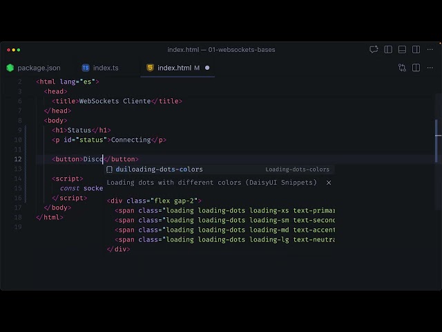 [S2/L04] React + Sockets: Real-time apps with Bun - Connecting a client to a WebSockets server