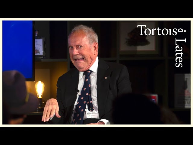 Gyles Brandreth Causes Mayhem In The Tortoise Studio 😬