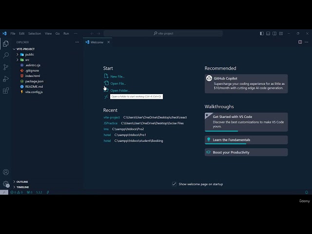 Create a New React App with Vite | Fast Setup Guide 2024