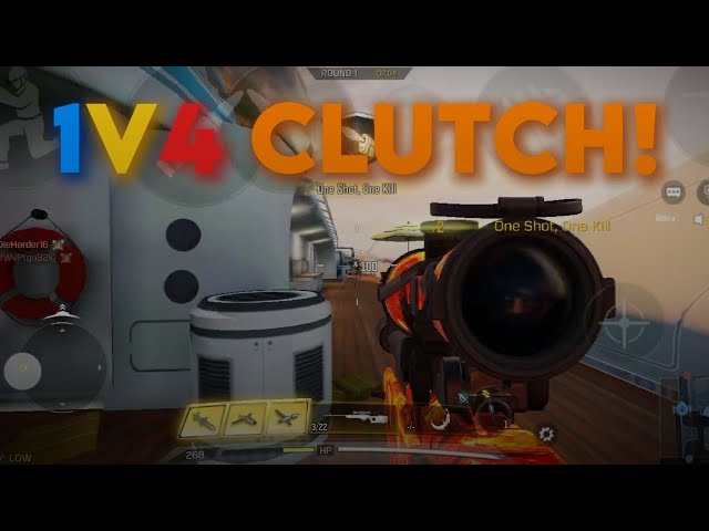 1v4 LW3-Tundra CLUTCH in Ranked Frontline! (CODM Montage)