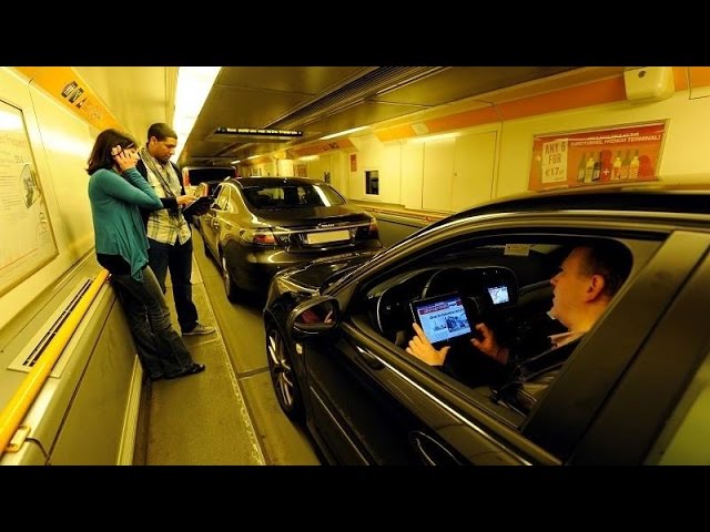 Przejazd przez kanał La Manche (Eurotunel) Francja - Wielka Brytania