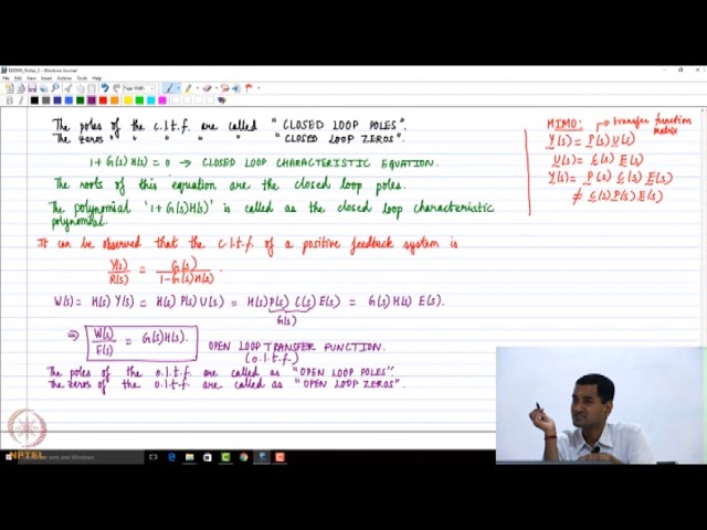 Close Loop System - Part 2: Lecture-16