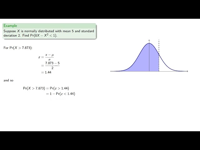 Problems Involving Normal Distributions